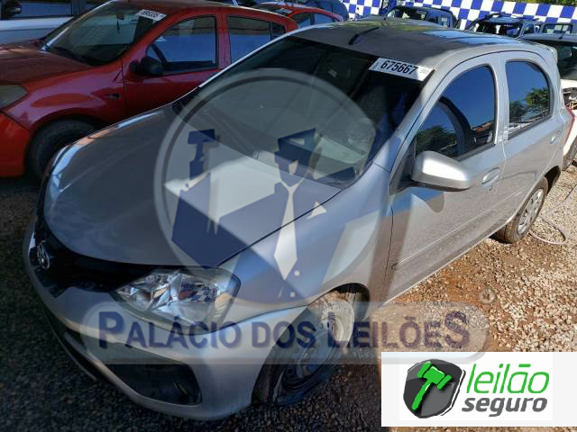 LOTE 026 TOYOTA/ETIOS X AT 1.3 16V DUAL VVT-I